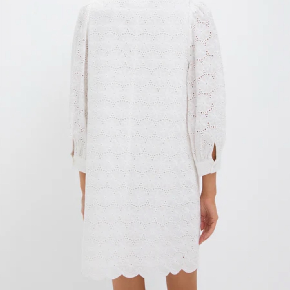 Tuckernuck Pomander Place Samantha Elegant White Eyelet Dress NWT size 18/XXXL - Picture 4 of 6